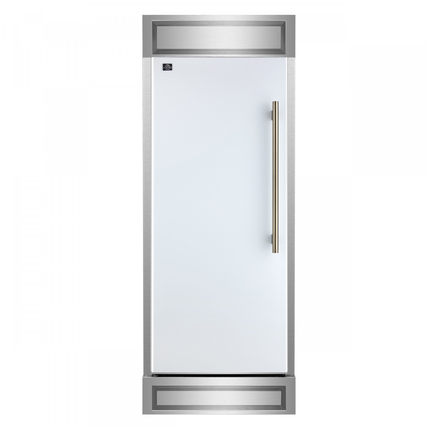 Forno Maderno 28" White Built-In Convertible Refrigerator/Freezer with Left Swing Door (13.6 Cu. Ft.) - FFFFD1722-32LMG-WHT
