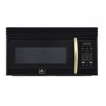 Forno Scalo Black 300 CFM Over-the-Range Microwave (1.6 Cu. Ft.) - FOTR3007-30BLK