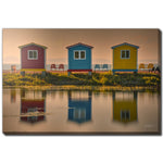 Cabin Trifecta Wall Art - Multi-Colour - 22 X 28