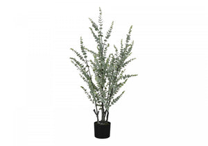 44" Eucalyptus Plant With 5" Black Pot - Green