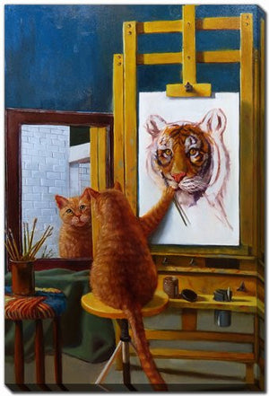 The Artist Within Wall Art - Multi-Colour - 38 X 60