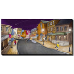 Starry Night on Main Wall Art - Multi-Colour - 10 X 20