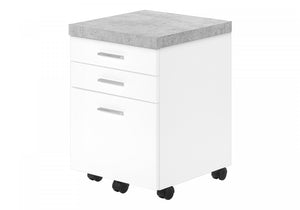 Solvi Filing Cabinet - White