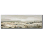 Fields of Whisper Wall Art - Grey/Beige - 20 X 60
