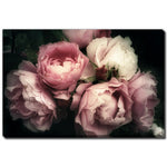 Petals in the Dark Wall Art - Pink - 38 X 60