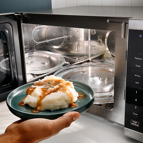 Whirlpool Black Countertop Microwave (1 cu. ft.) - WMCS5522RB