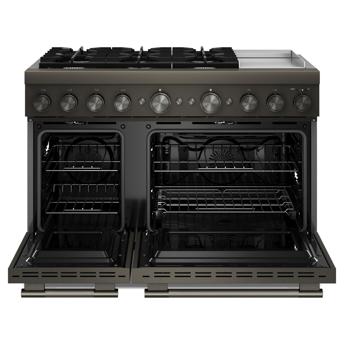 KitchenAid Black Ore Slide-In Range (6 cu. ft.) - KFDD948SBE