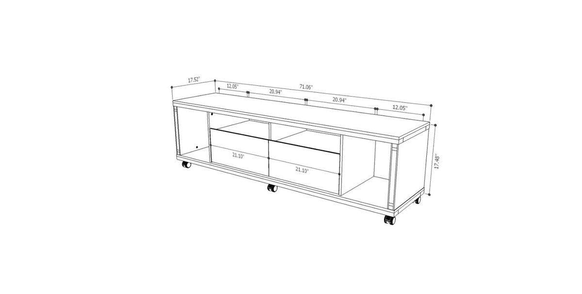 Mabu II Entertainment Centre - Black