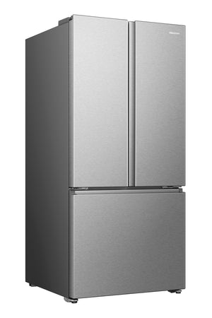 Hisense Réfrigérateur 22,1 pi³ porte à 2 battants acier inoxydable RF22B3FSE