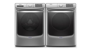 Maytag Laveuse à chargement frontal 5,8 pi³ et sécheuse électrique 7,3 pi³ ardoise métallique MHW8630HC/YMED8630HC