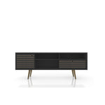 Lekedi 71" TV Stand - Matte Black