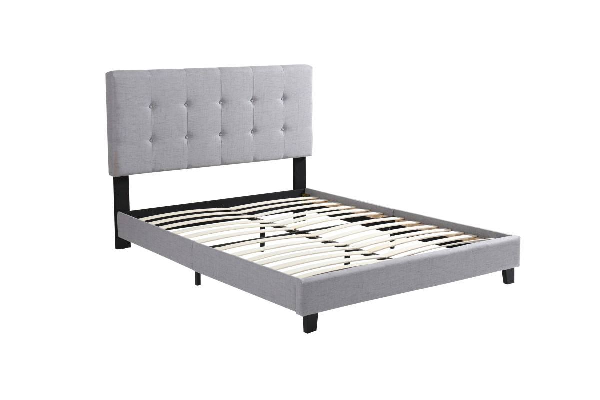 Cabo 3-Piece Queen Bed - Light Grey