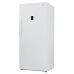 L2 White Upright Freezer and Convertible Fridge ( 17 Cu. Ft) - LRU17B6AWW