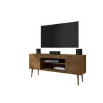 Gatutca TV Stand - Rustic Brown