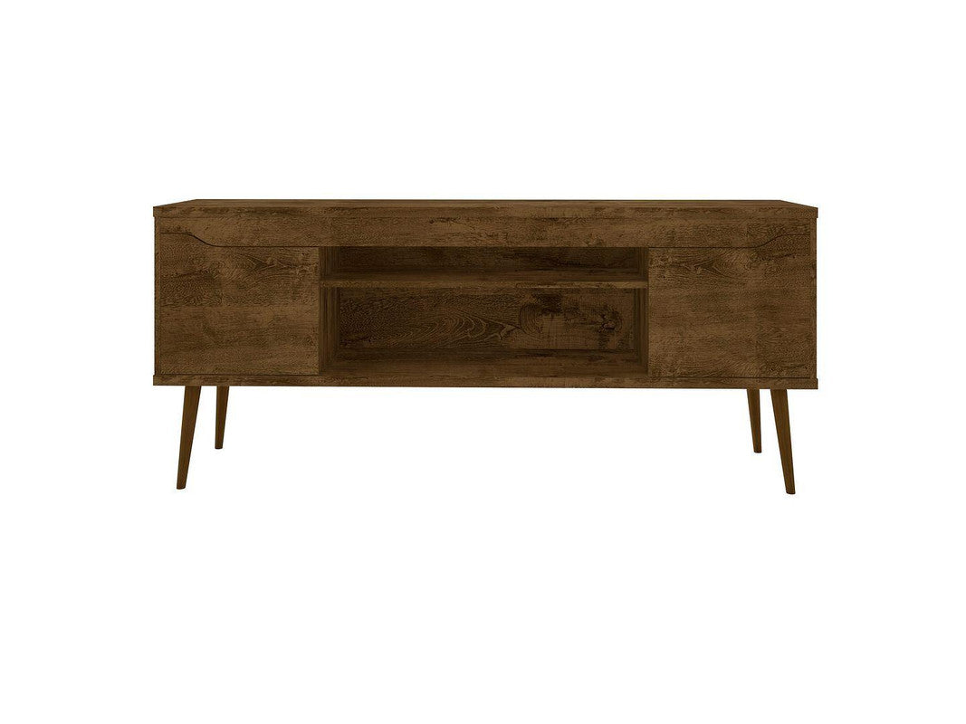 Gatutca TV Stand - Rustic Brown