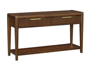 Anders Table console 52 po – noyer foncé