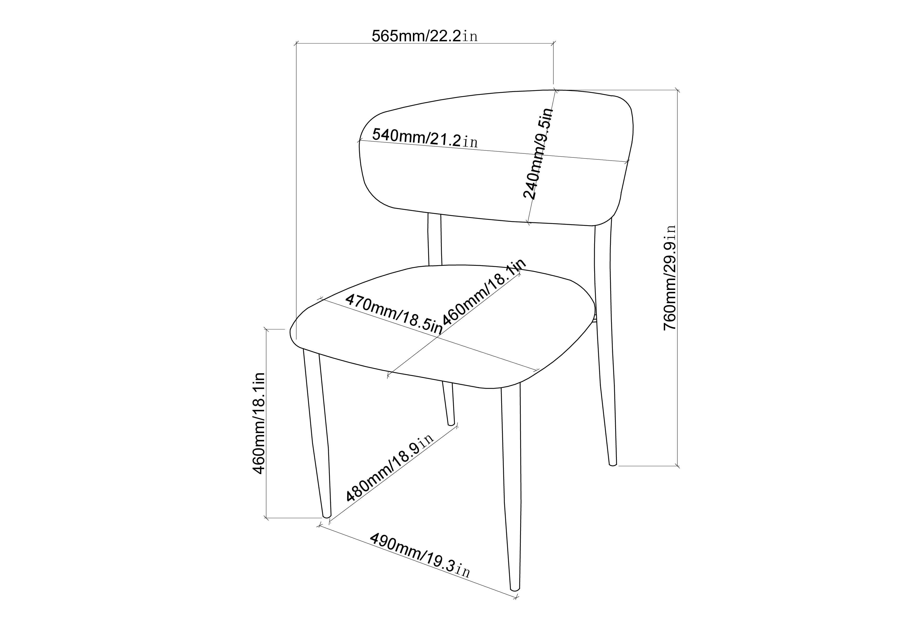 Ellington Dining Chair - Beige