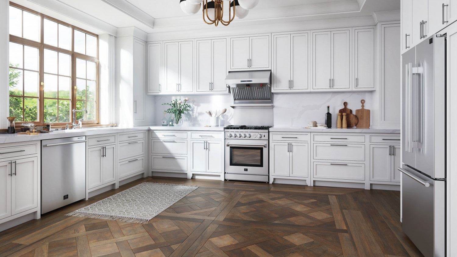 Forno Pozzo Stainless Steel Built-In Top Control Dishwasher (49 dBa) - FDWBI8067-24S