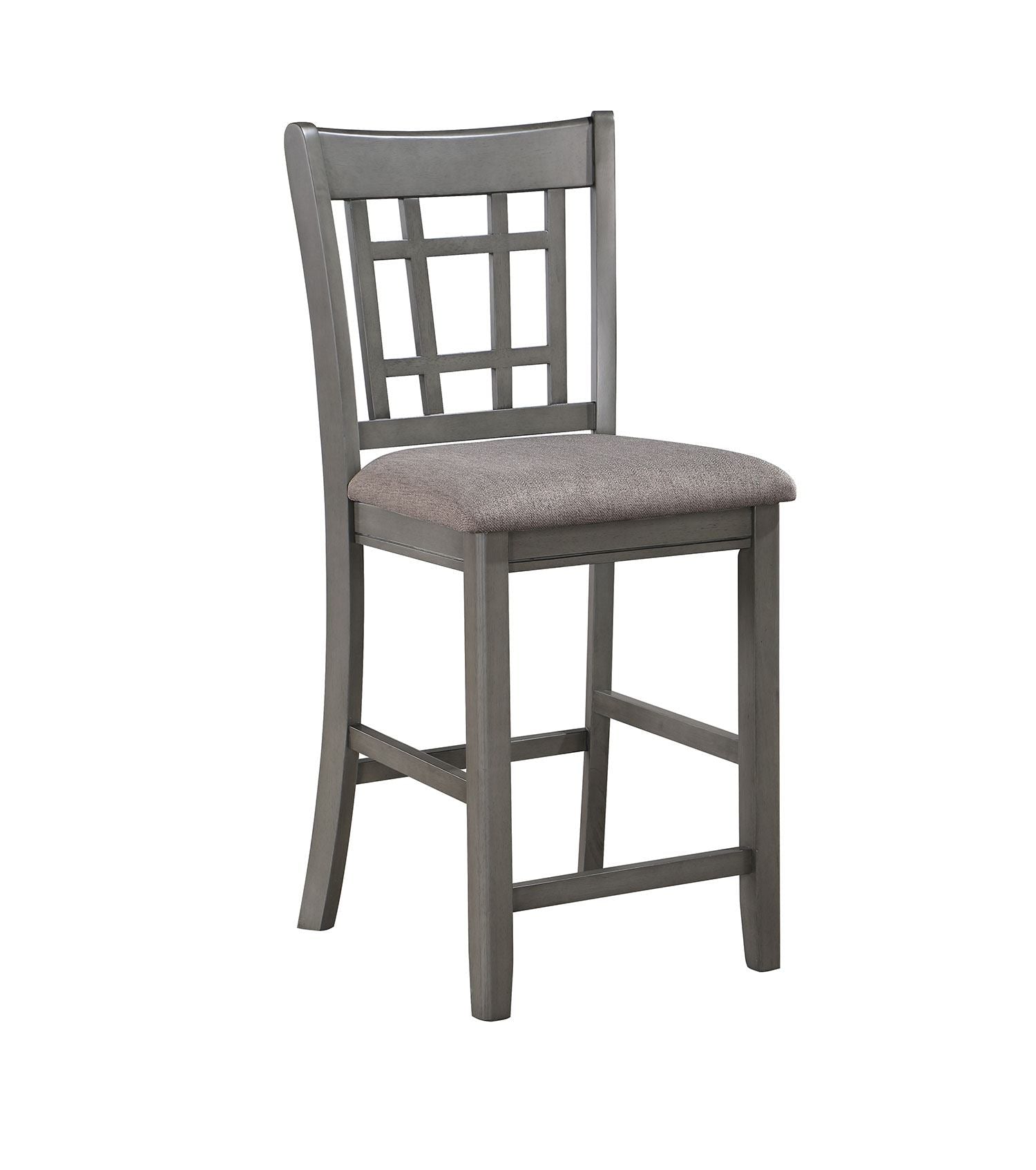 Freda 5-Piece Extendable Counter Height Dining Set - Grey