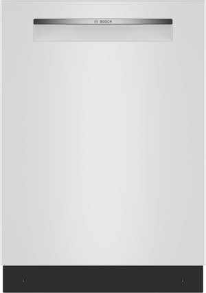 Bosch Lave-vaisselle 24po série 300 à commandes sur le dessus blanc – SHP53EM2N