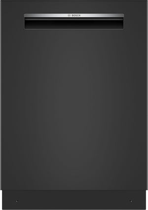 Bosch Lave-vaisselle 24po série 300 à commandes sur le dessus noir – SHP53EM6N