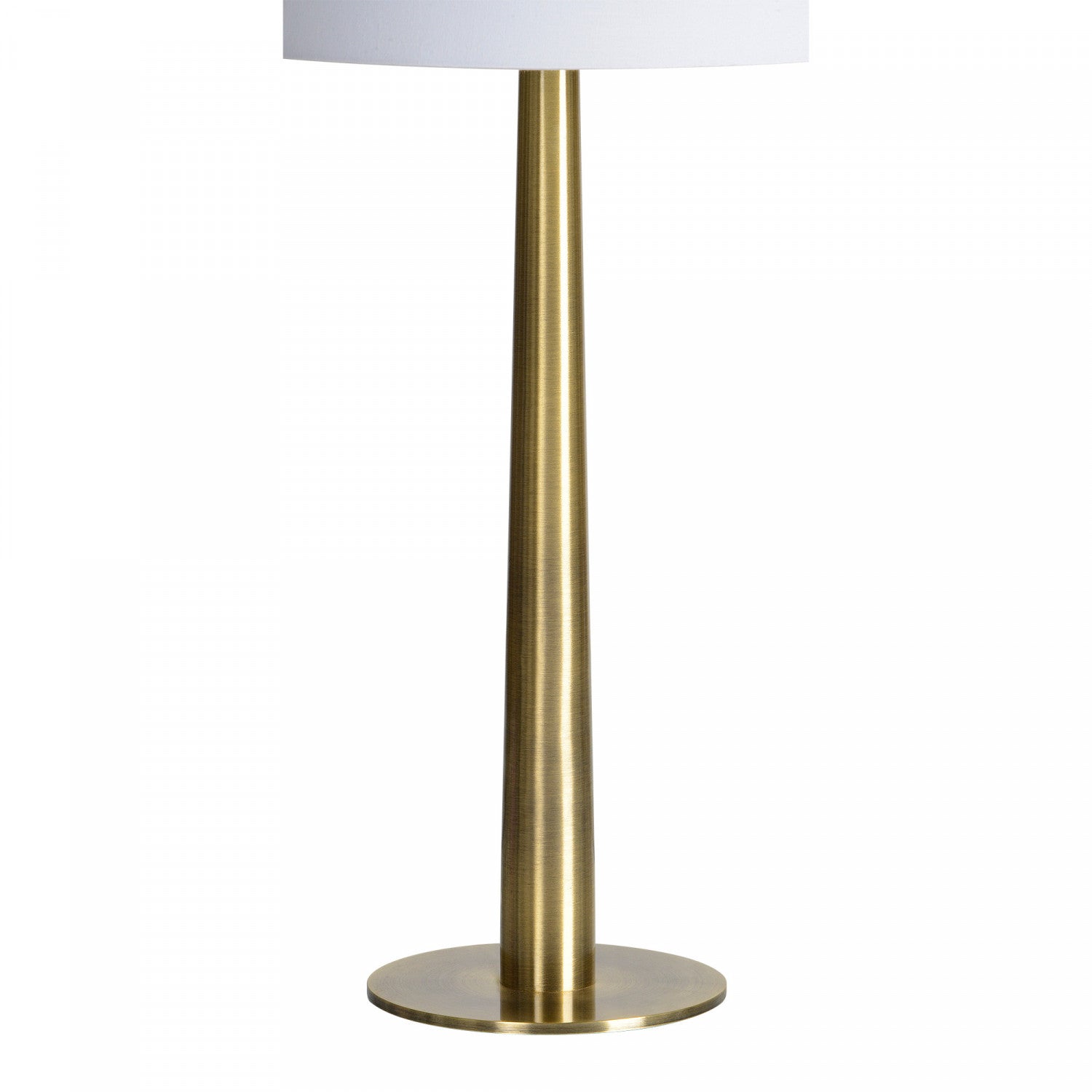 Susa Table Lamp - Antique Brass/Off-white - Set of Two