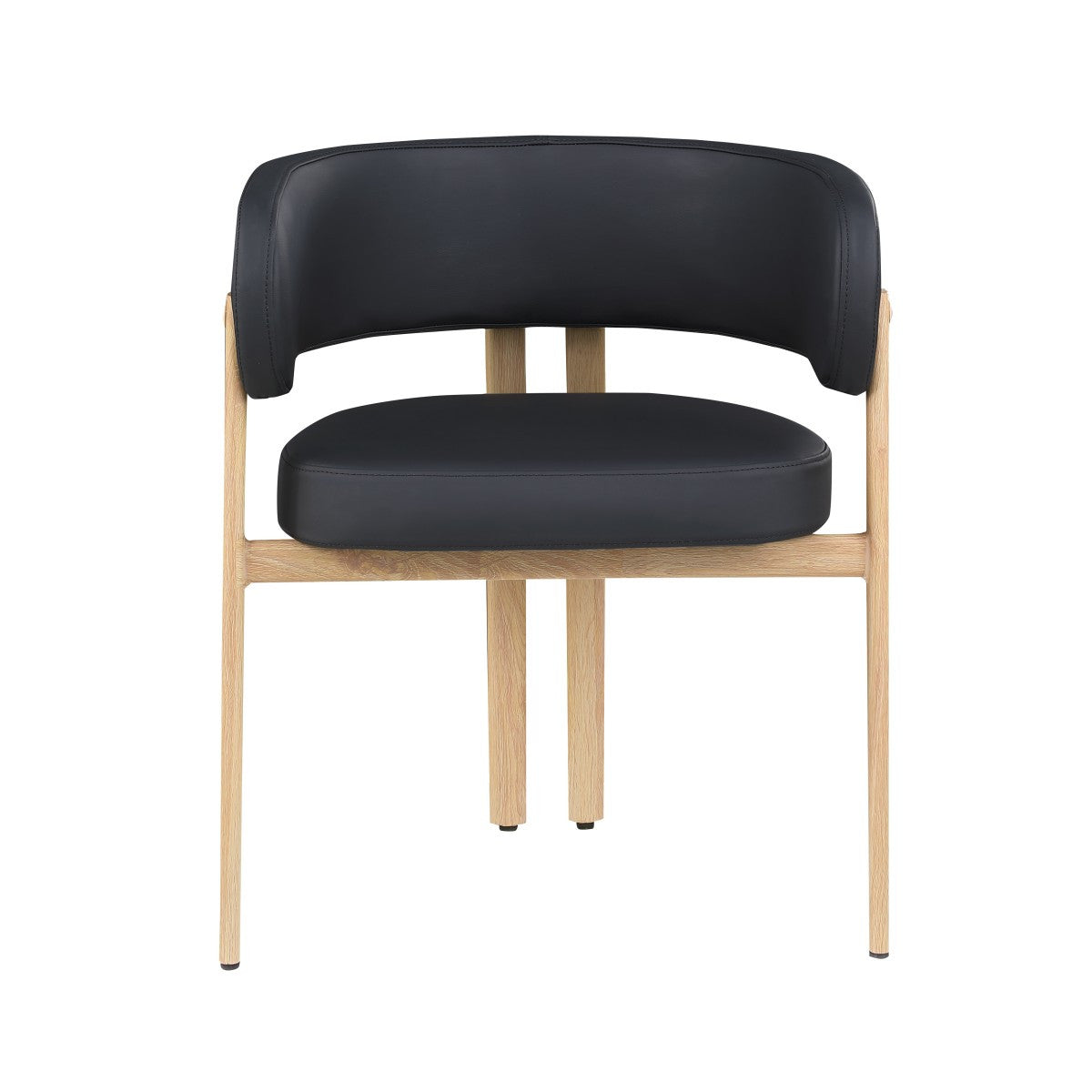 Rhett Dining Chair - Black - Set of Two