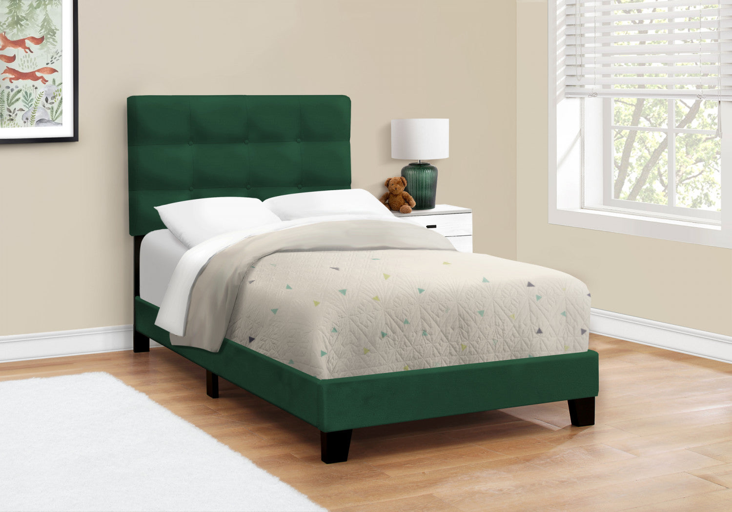Felicity Twin Bed - Green