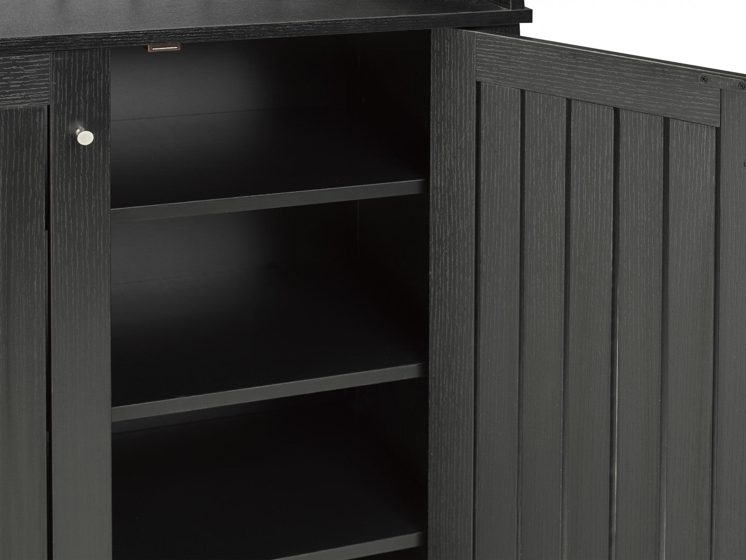 Cora Shoe Cabinet - Black