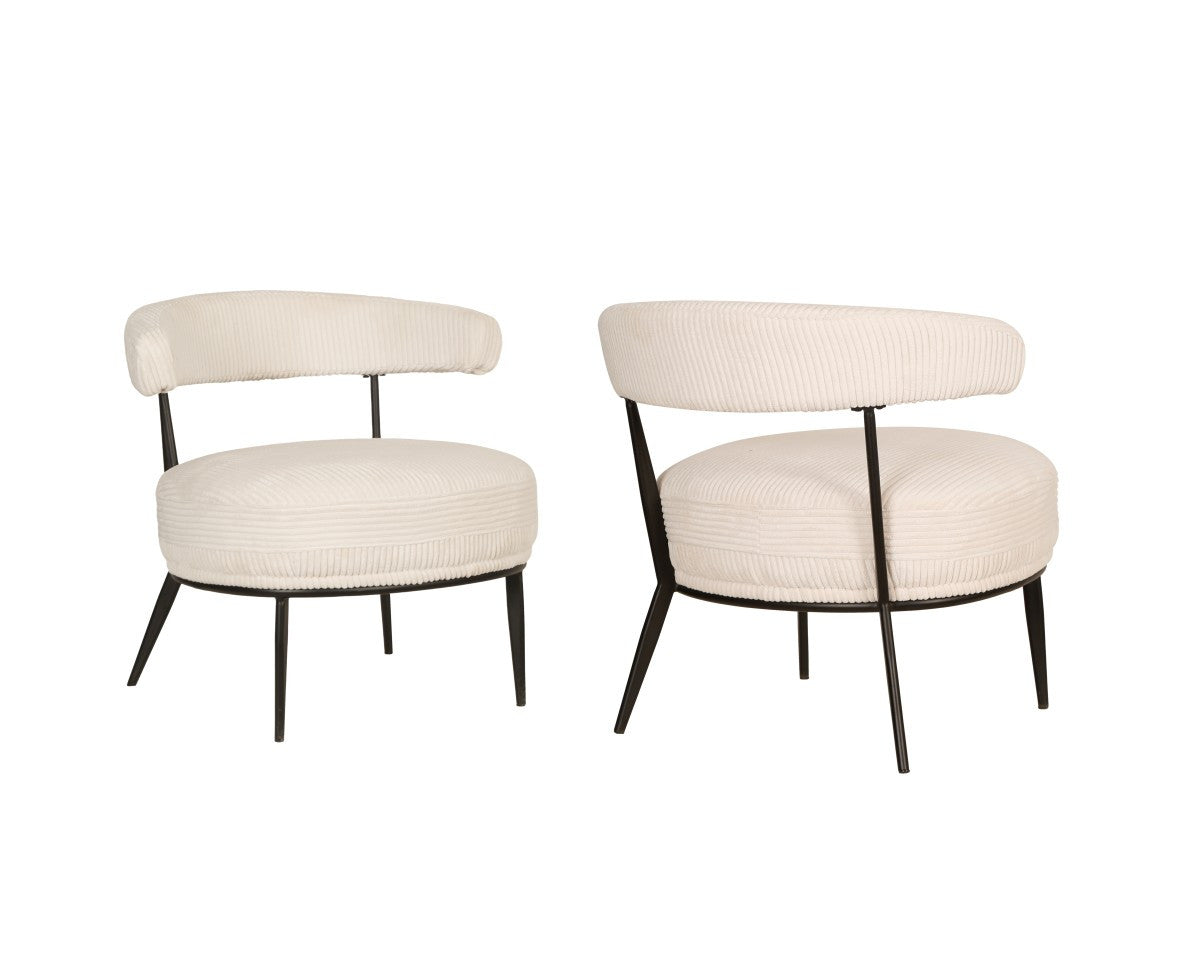 Britta Accent Chair - Cream
