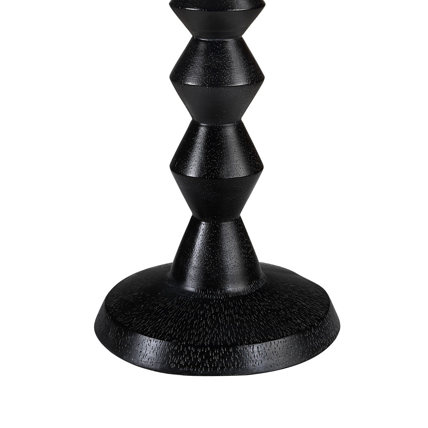 Sia Table Lamp - Matte Black Wash/Cream