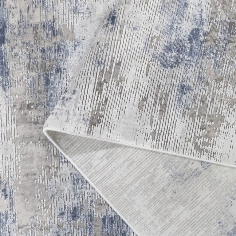 Skadi Casual Rug - 5' x 8' - Blue/White