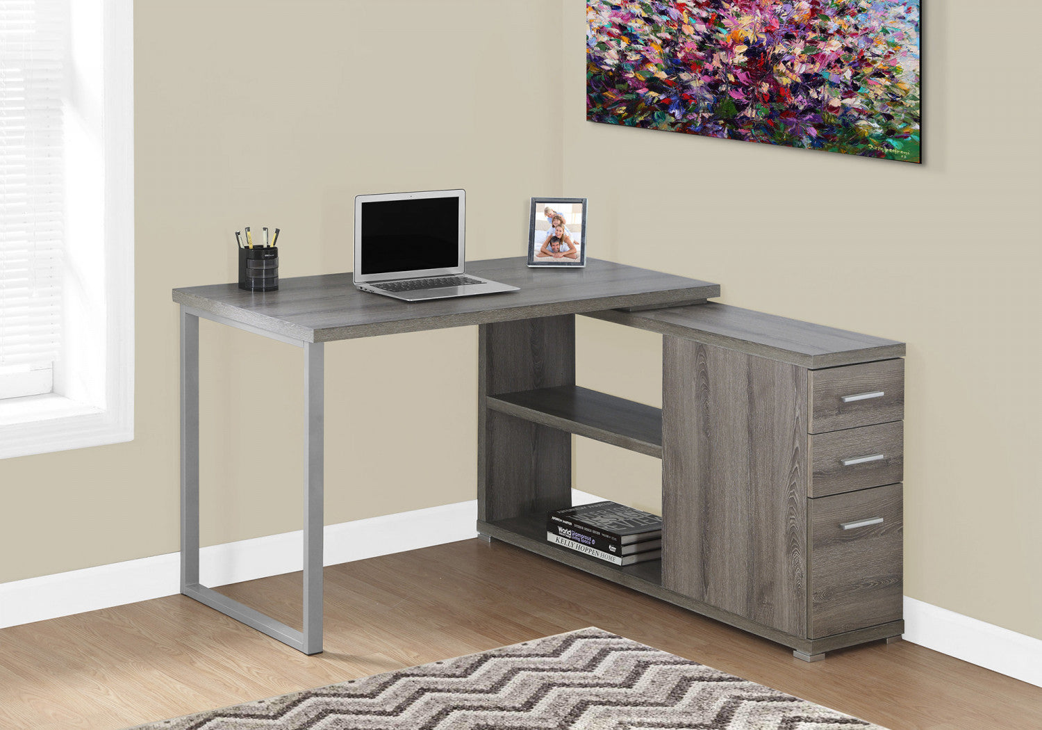Kivo Desk - Taupe
