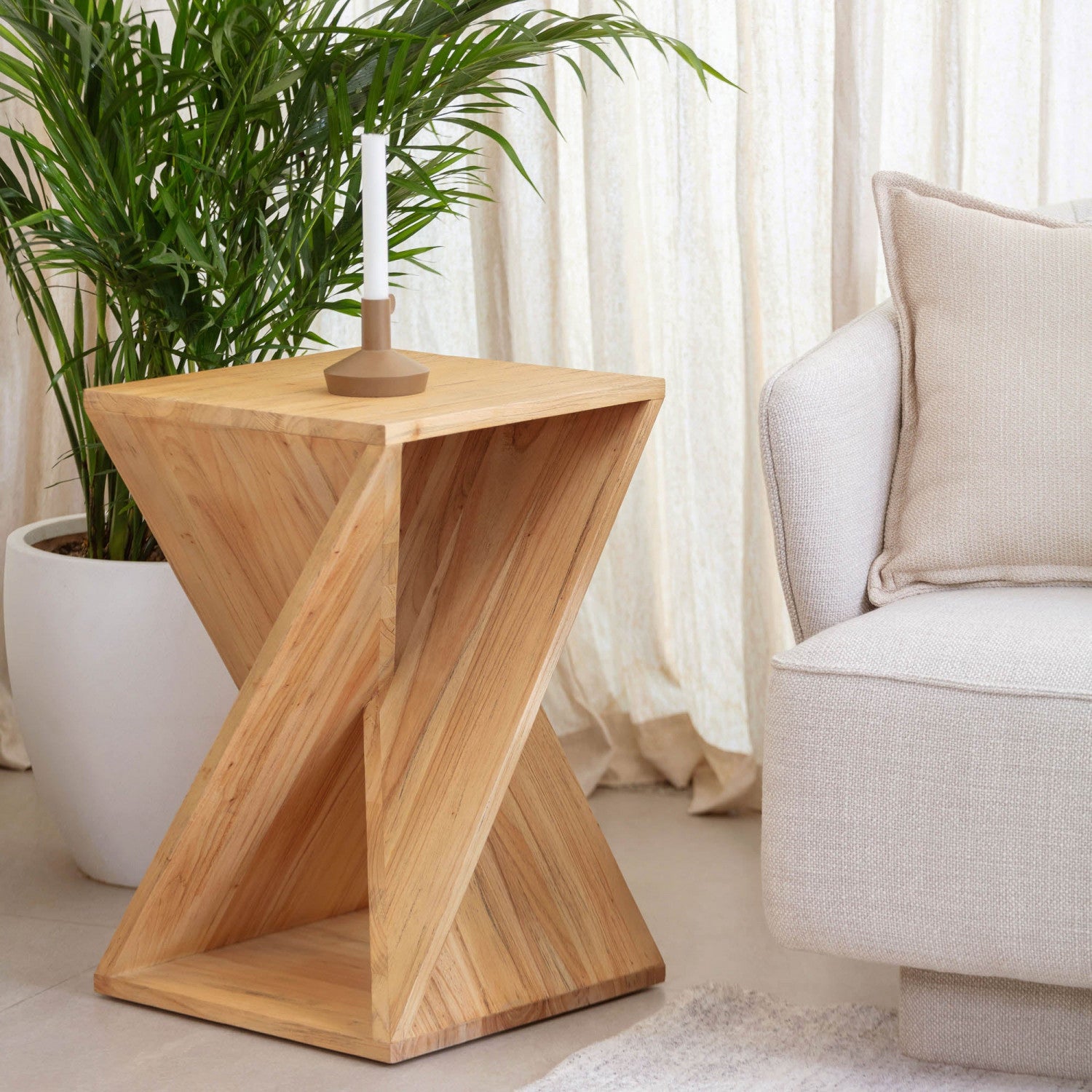 Allurette Side Table - Natural
