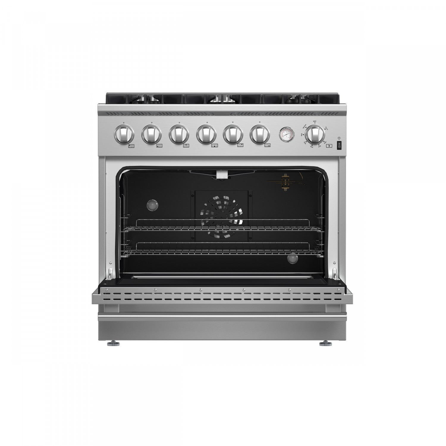 Forno Marco 36" Stainless Steel Freestanding Gas Range (5.36 Cu. Ft.) - FFSGS6277-36