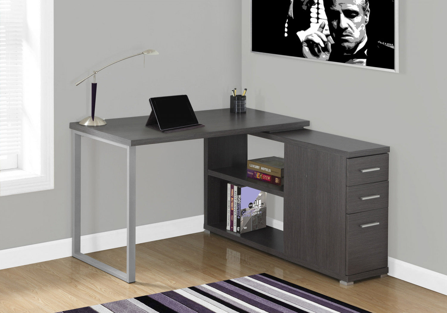 Kivo Desk - Grey