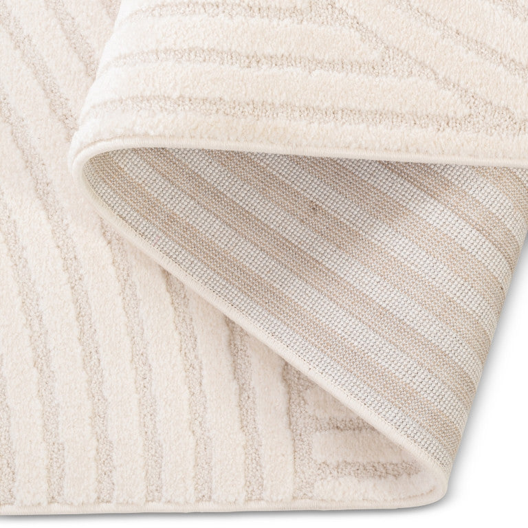 Elio Arches Rug - 3' x 5' - Almond Cream
