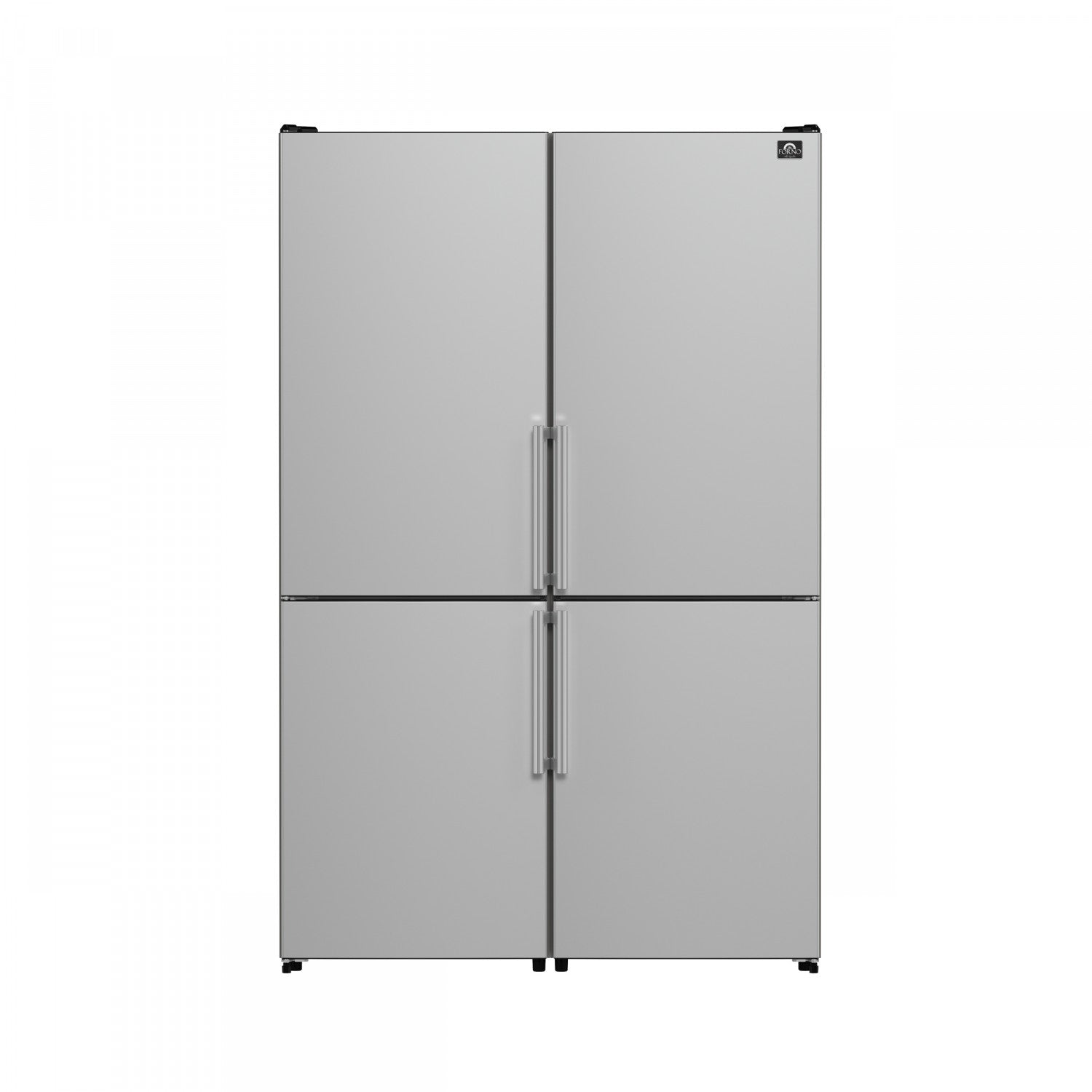 Forno Premium Stainless Steel Kitchen Package with Induction Range and Bottom Freezer Refrigerator - FBDL-008-01CAUS
