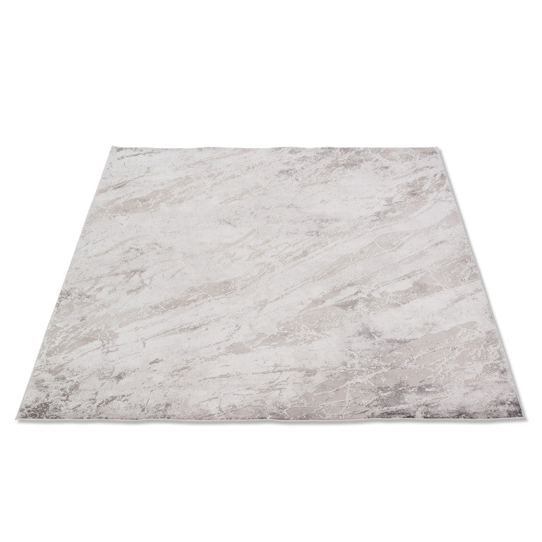 Skadi Marble Rug - 8' x 10' - Grey/Beige