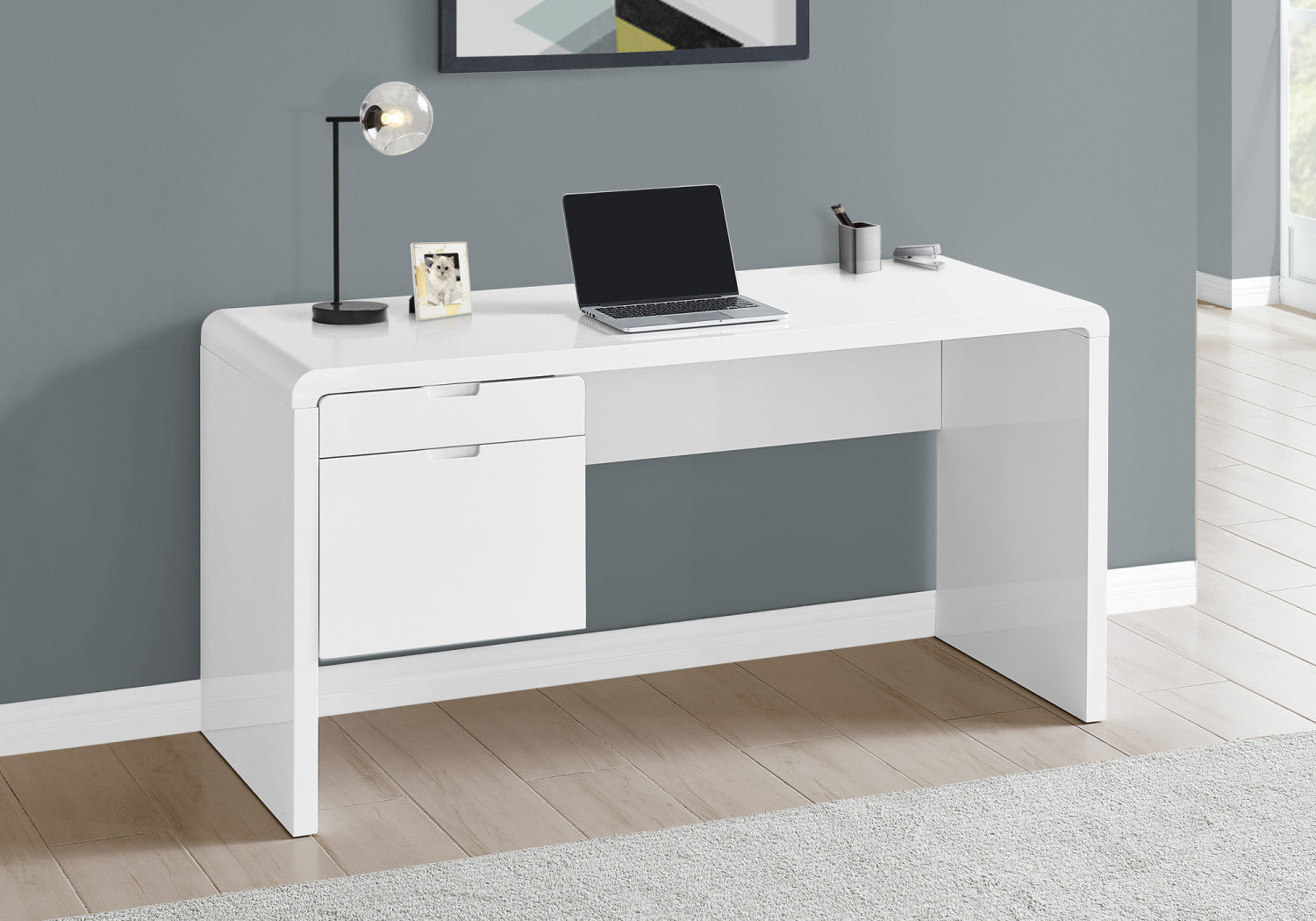 Noen Desk - White