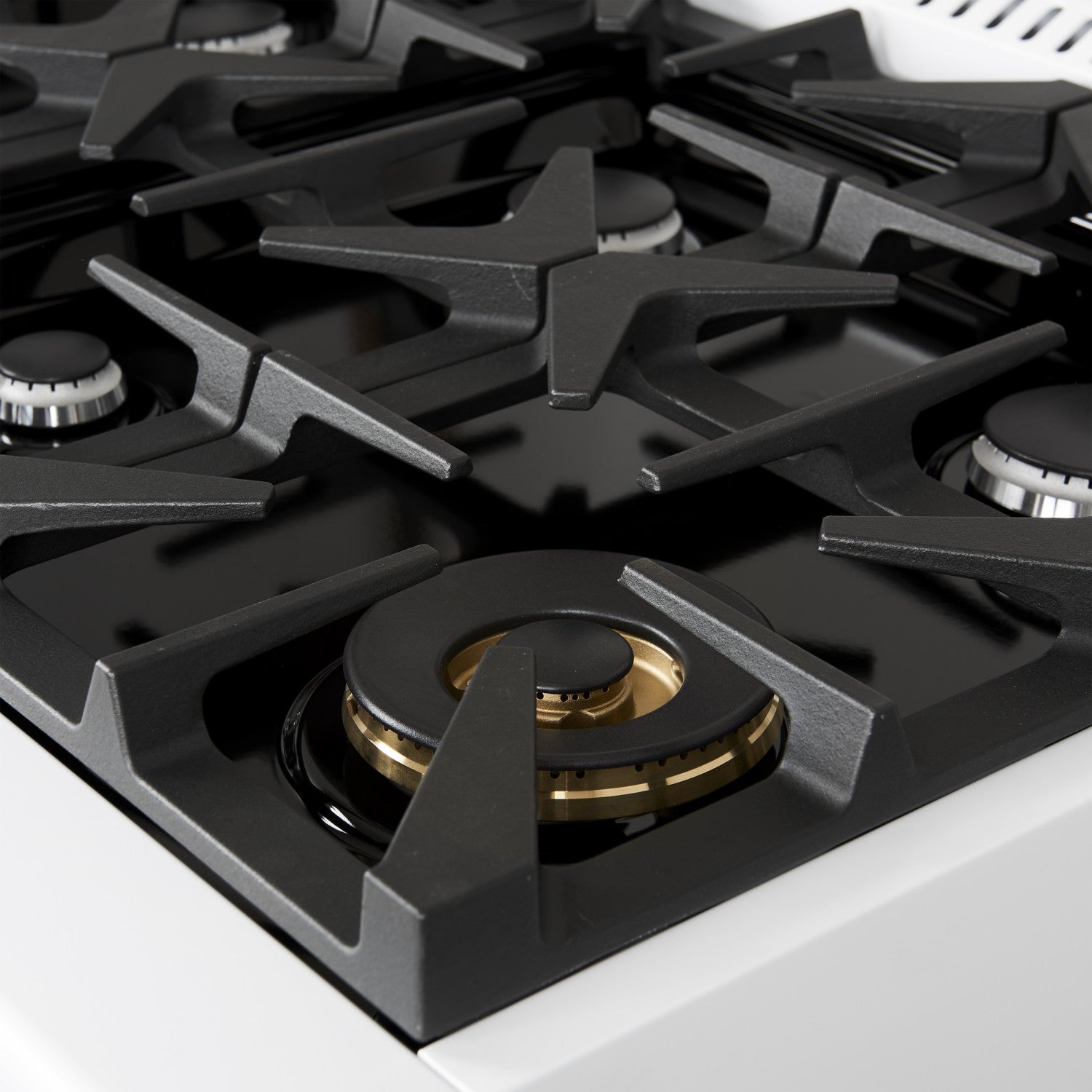 Forno Antico 36" White Dual Fuel Range (4.5 Cu. Ft.) - FFSGS6113-36WHT