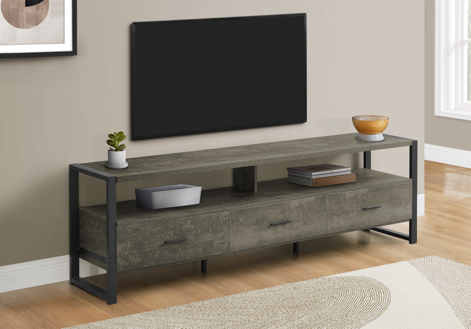 Encore 72" TV Stand - Black