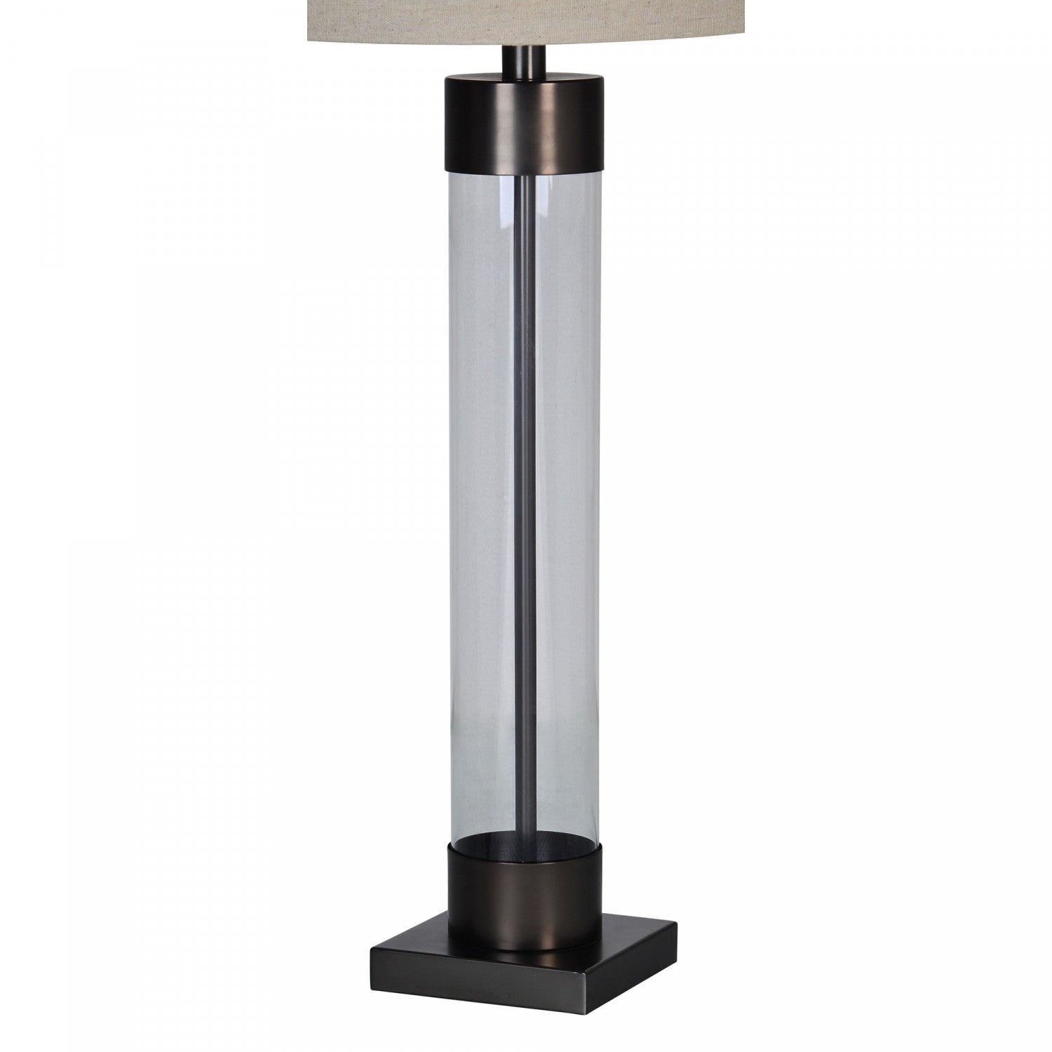 Mery Table Lamp - Clear/Bronze-Plated