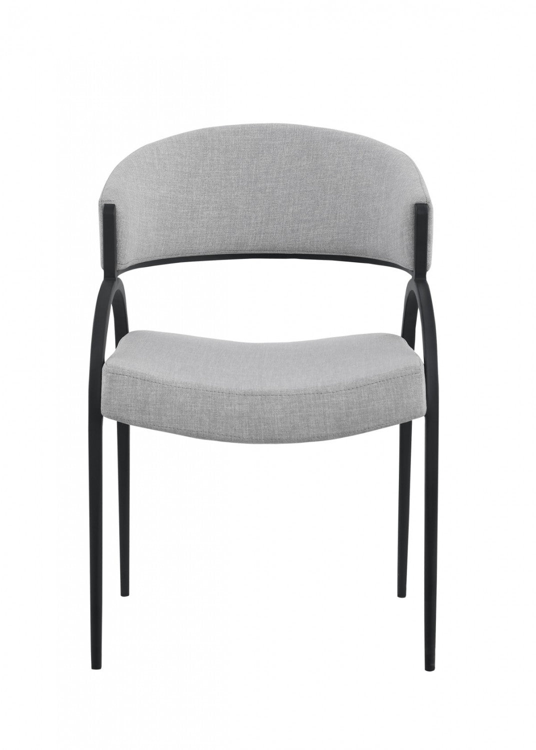 Sena Dining Chair - Grey/Black - Set of Two