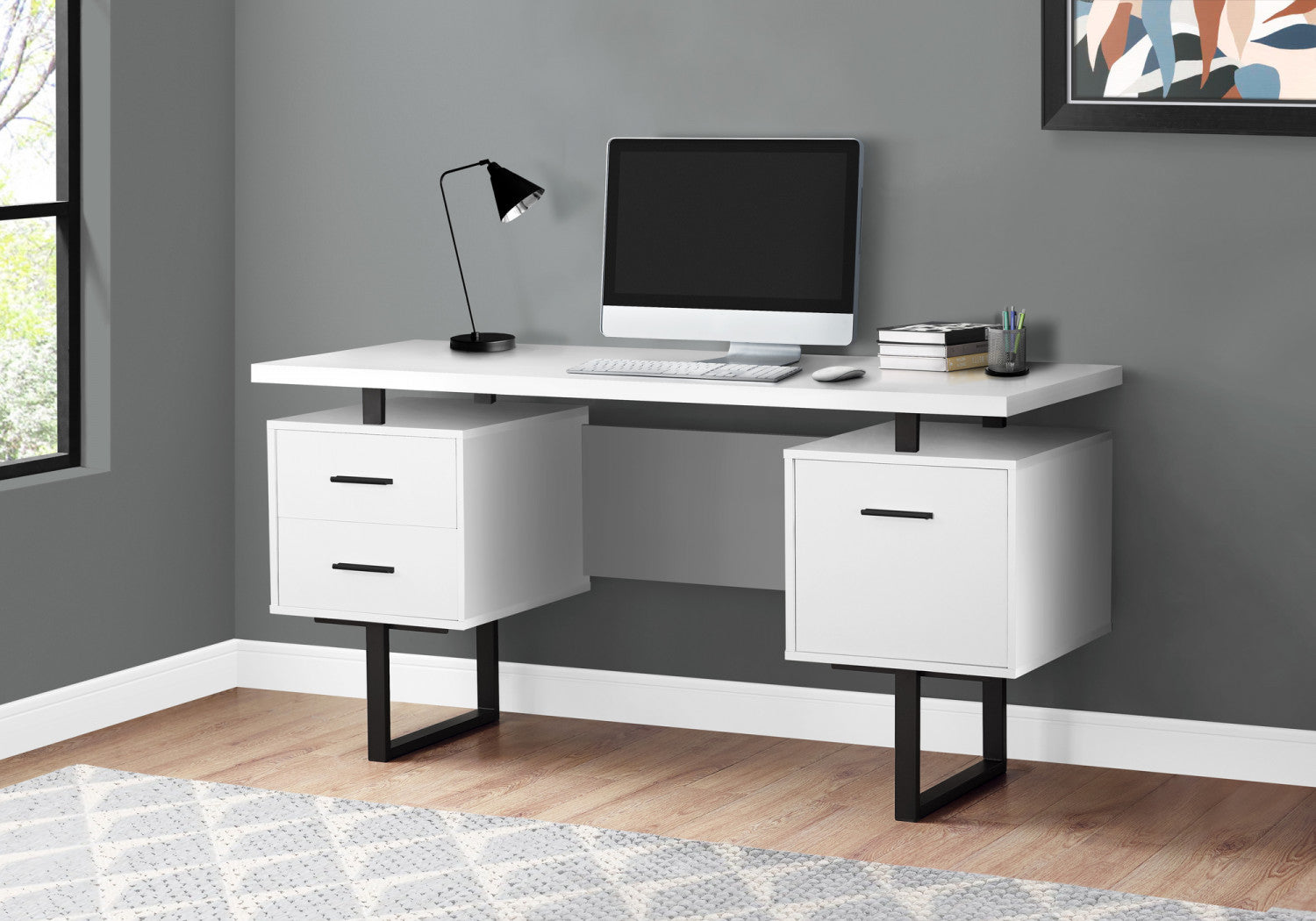 Loura Desk - White