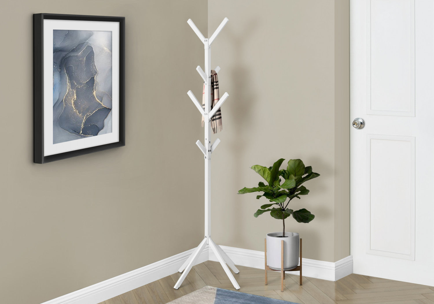 Hara Coat Rack - White