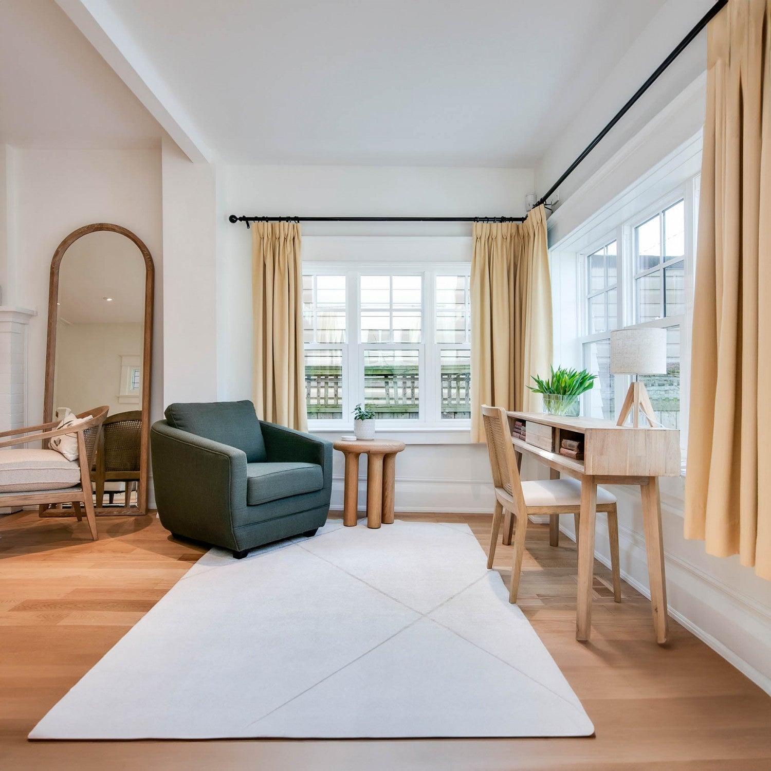 Abenra Console Table - Light Driftwood