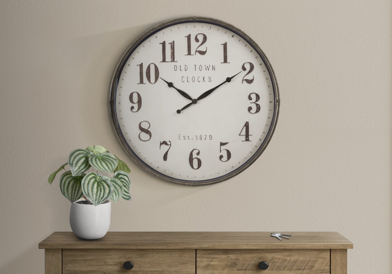 Evoke Clock - Brown