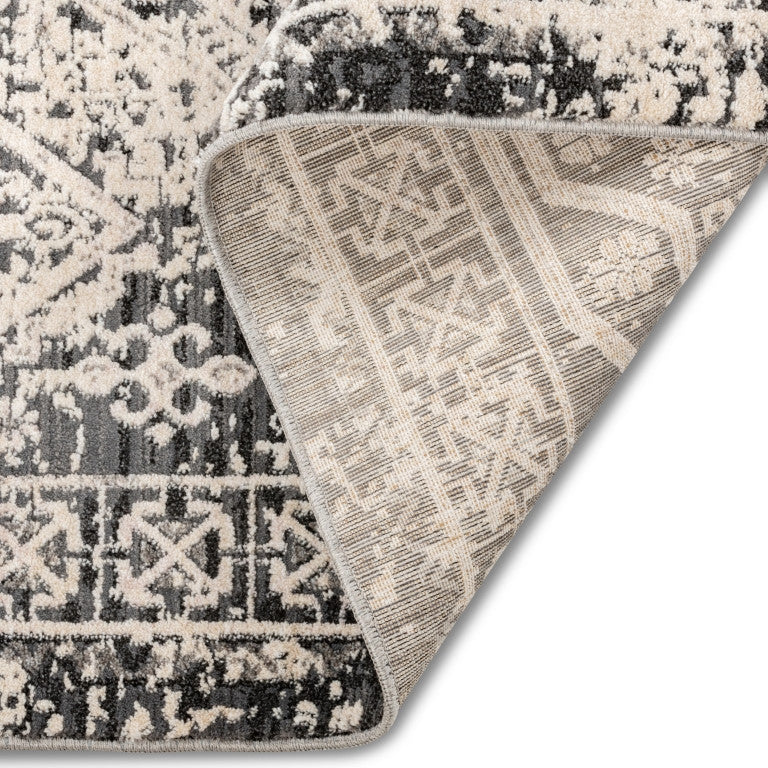 Alpena Traditional Rug - 9' x 12' - Black/Grey