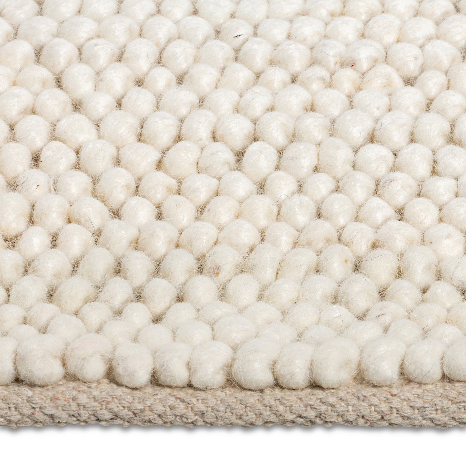Calabria Pebbles Rug - 9' x 12' - Almond Cream